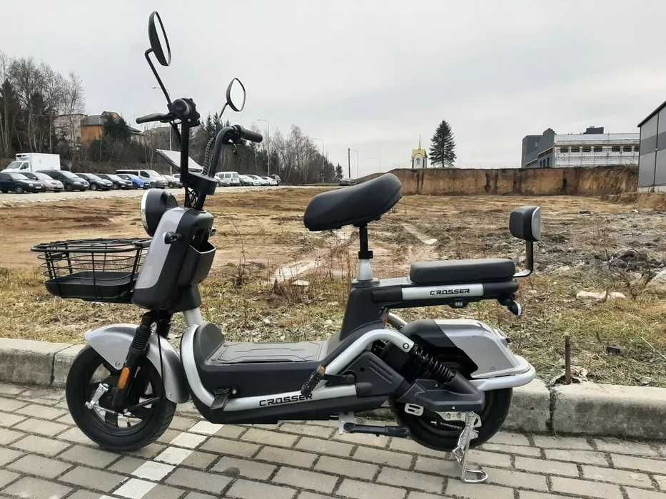 ХІТ ПРОДАЖ‼️ Електро Скутер Моторолер CROSSER 60V/800W СУПЕР ЦІНА‼️