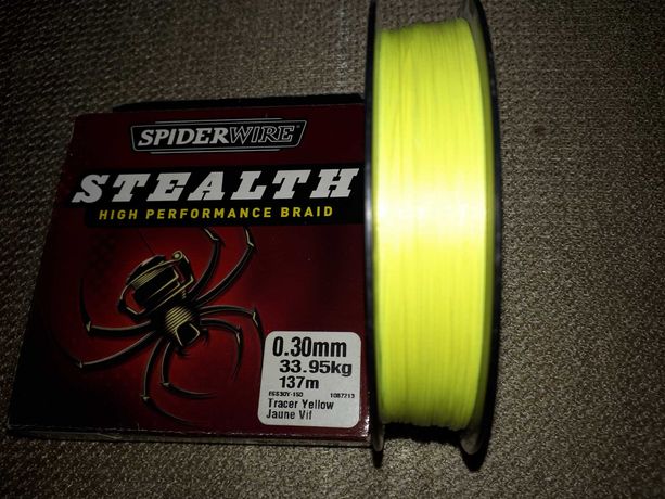 Plecionka SPIDERWIRE Stealth 137m, 0.30mm/ 33,95 kg.- 2 sztuki