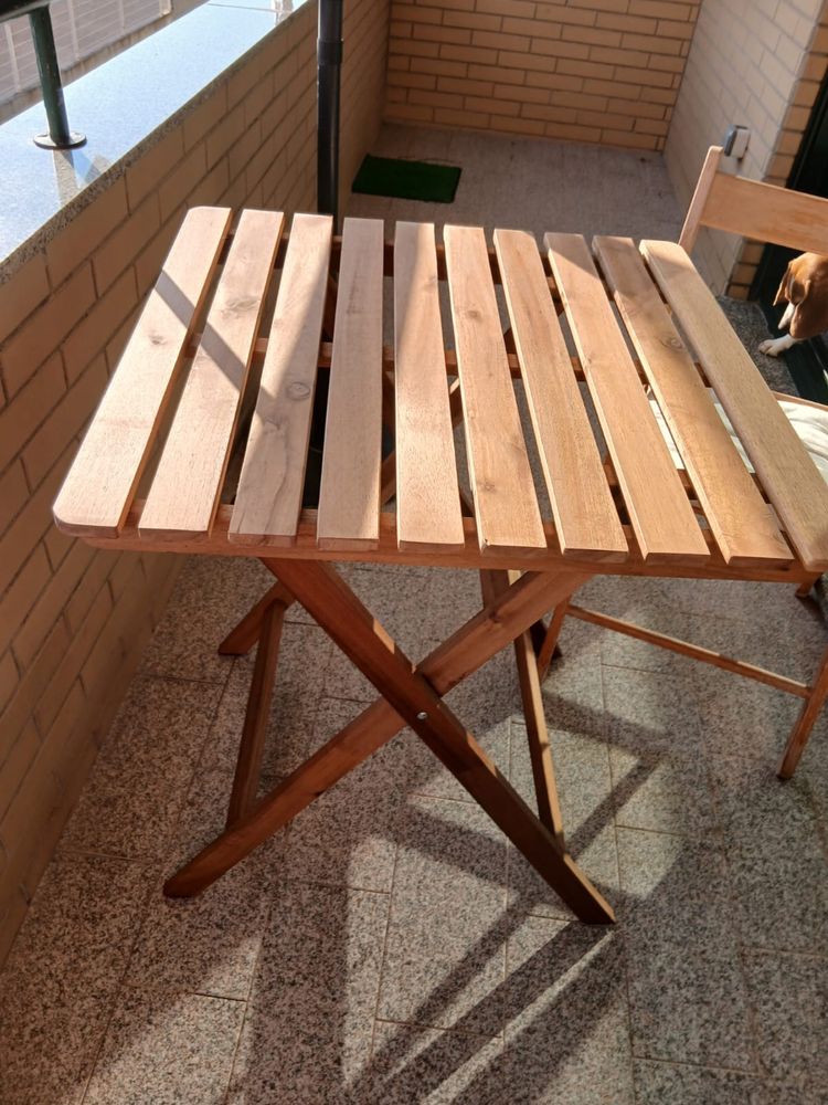 Mesa madeira ikea