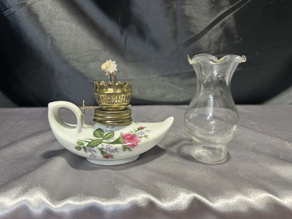 Lampa Naftowa z Uszkiem Styl Aladyna