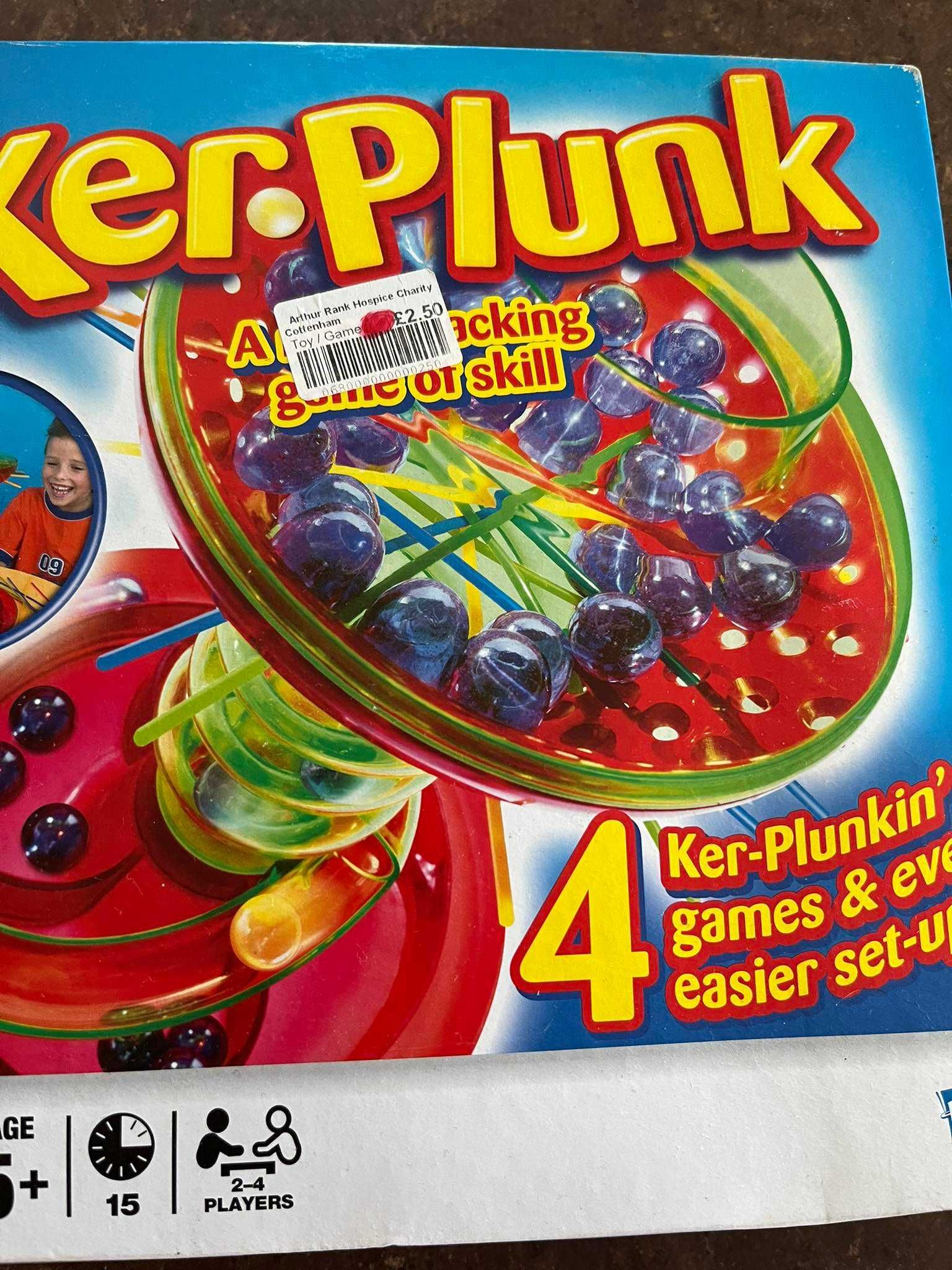Gra Hasbro Ker-Plunk spadające kulki