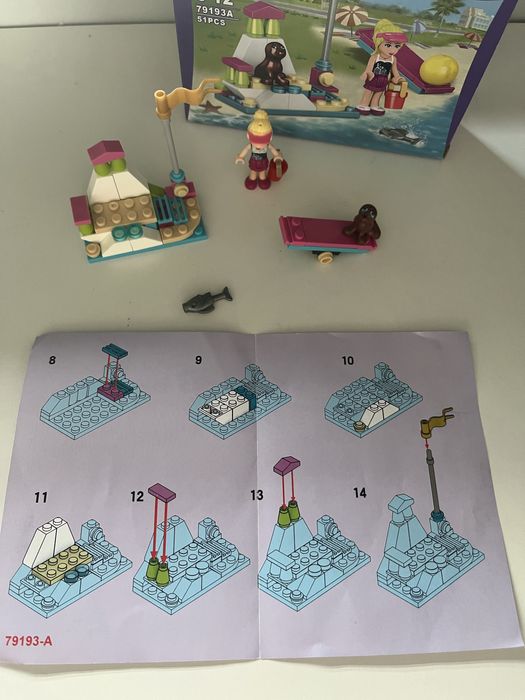 Klocki Lele friends Stephanie nad morzem w bardzo dobrym stanie