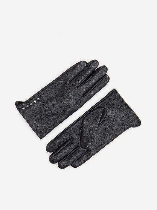 Кожа на флисе перчатки reserved оригинал две модели