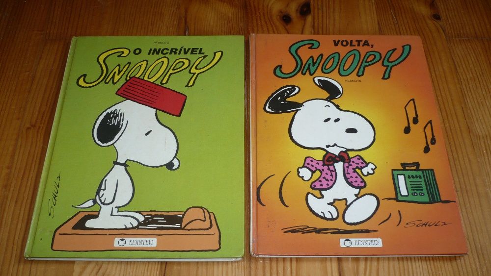 Aventuras dos Estrumpfes + SNOOPY (Peanuts) - Anos 80