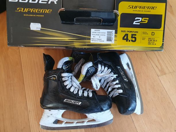 Bauer Supreme 2s 4.5D eu 38 wk 24cm Ls3 tuuk lyzwy hokejowe