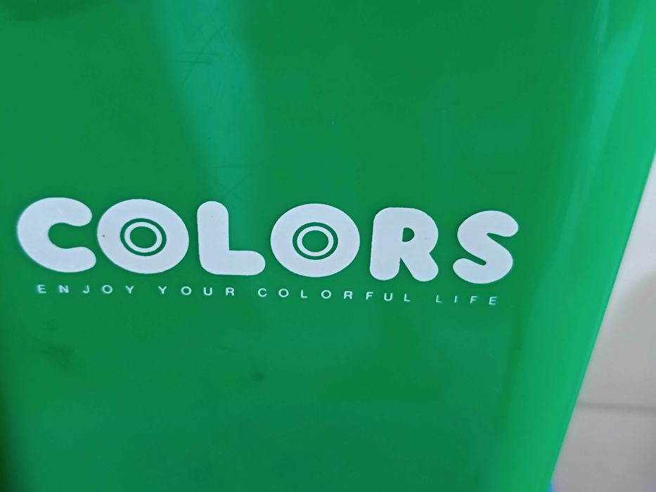 Pequeno Caixote Papeleira Colors 34x22cm