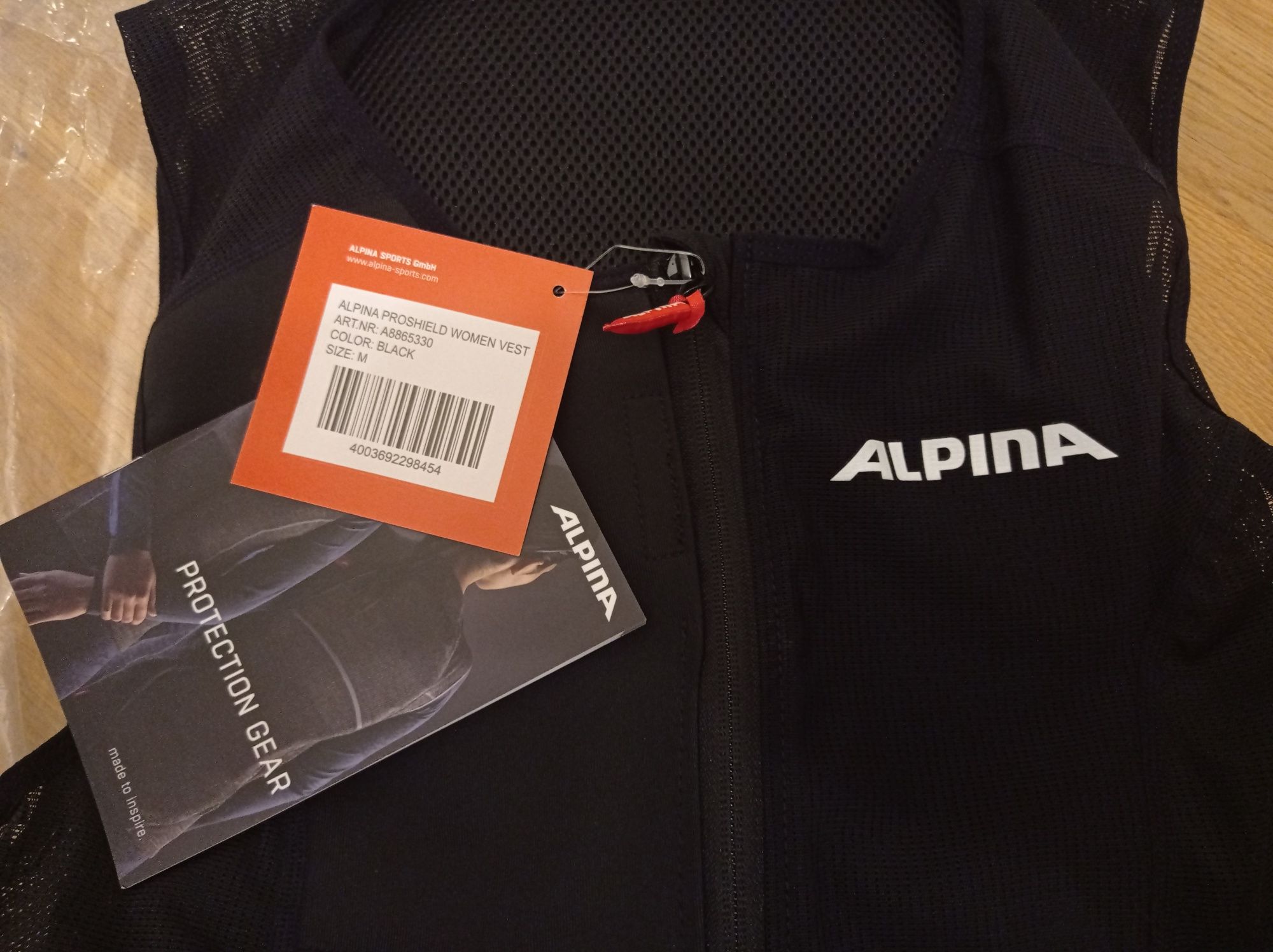 Alpina Proshield Women vest M 40 42 kamizelka ochronna żółwik narty