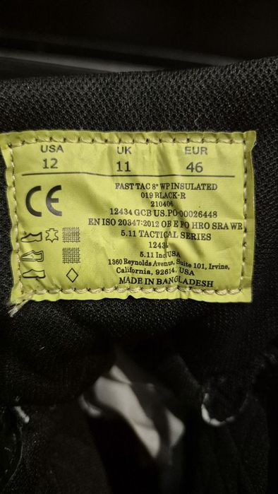 Берцы 5.11 Tactical Fast-Tac 8