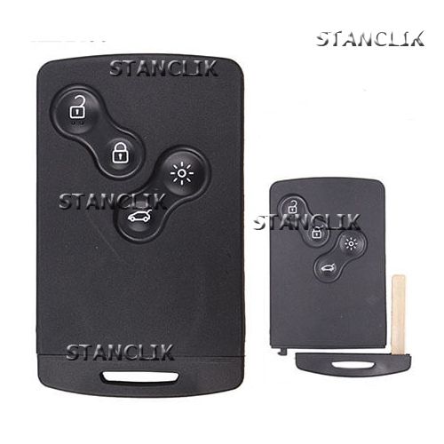 Karta Klucz PILOT RENAULT Clio IV Captur Hands Free Kodowanie