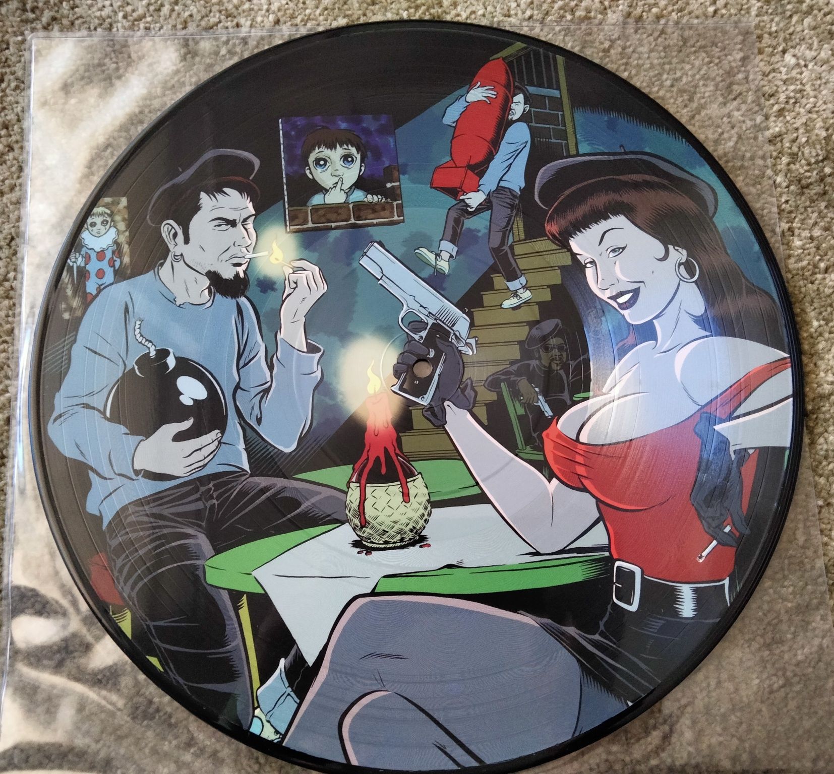 Boyd Rice Experience - Hatesville! -12"  picture disc - raridade