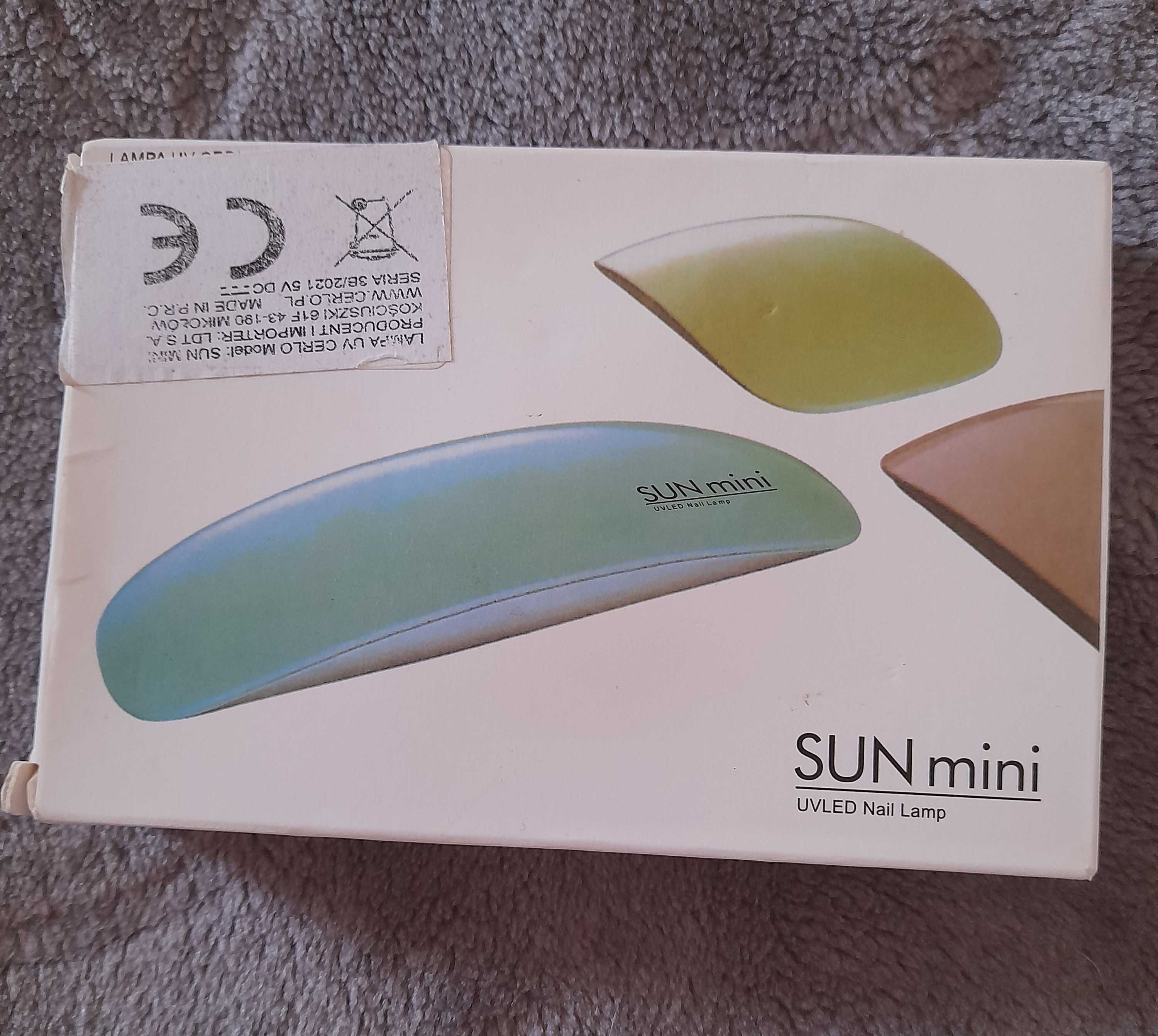 Mini Lampa LED do paznokci 6W różowa nowa