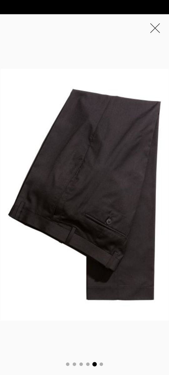 Nowe H&M spodnie garniturowe męskie r.32