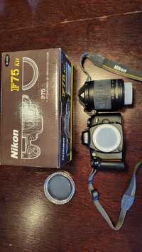 aparat Nikon F75 + Nikkor 28-100 mm