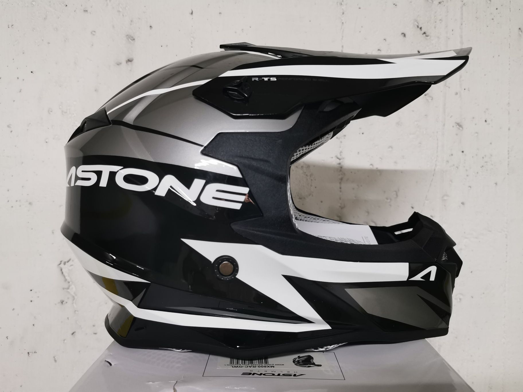 Capacete Cross / Enduro Astone MX800 ( L ) ( NOVO )