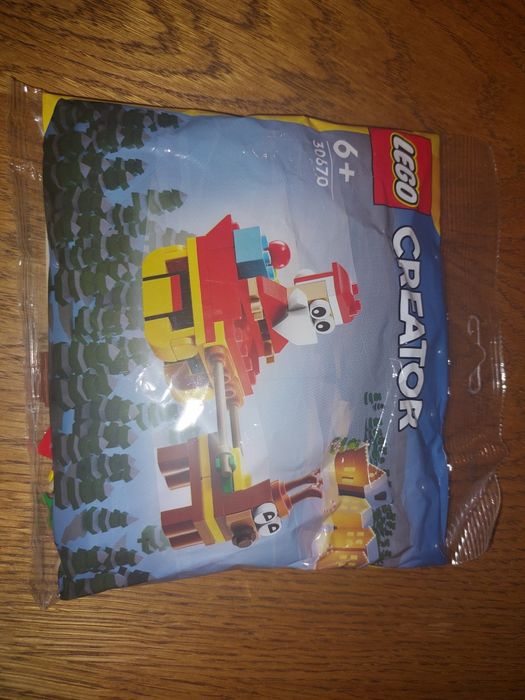 Lego creator 30670 mikołaj renifer saszetka