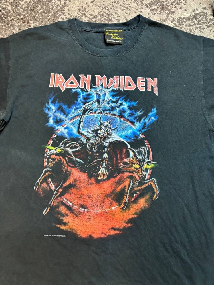 Футболка мерч iron maiden 2006 vintage