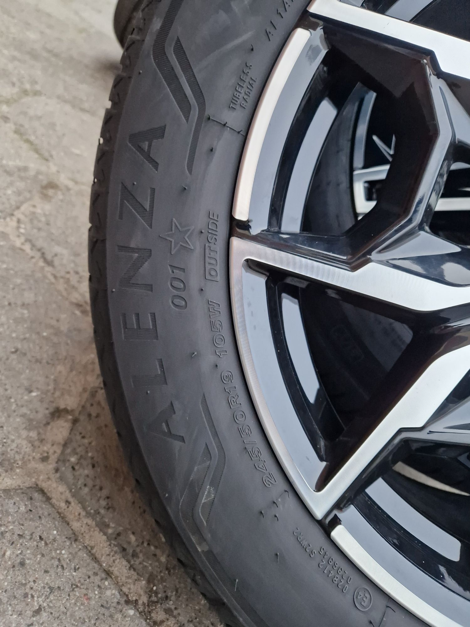 Koła BMW X3 X4 G1 G02 M-power 245/5019 Bridgestone 23r. Letnie