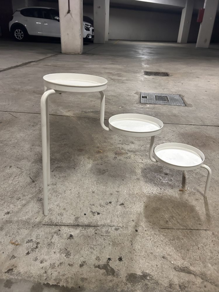 Floreira branca ikea