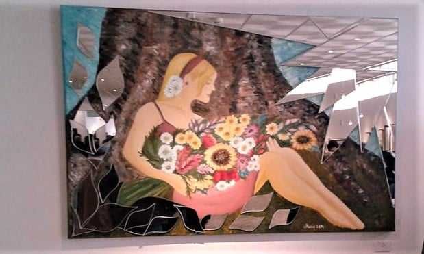 Pintura a óleo original Maris "Gratidão"