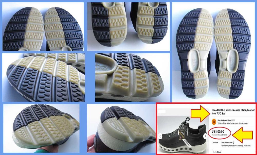 Полуботинки мембранные Ecco Biom Cool 2.0 GTX-Surround р. 44 (28.5см)