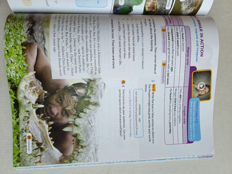 Livro/Manual Escolar 6° Ano Inglês Collaborate Usado