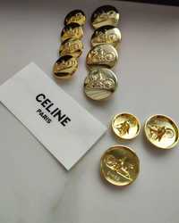 Пуговицы Versace, Celine, Chanel 18 mm, 23 mm