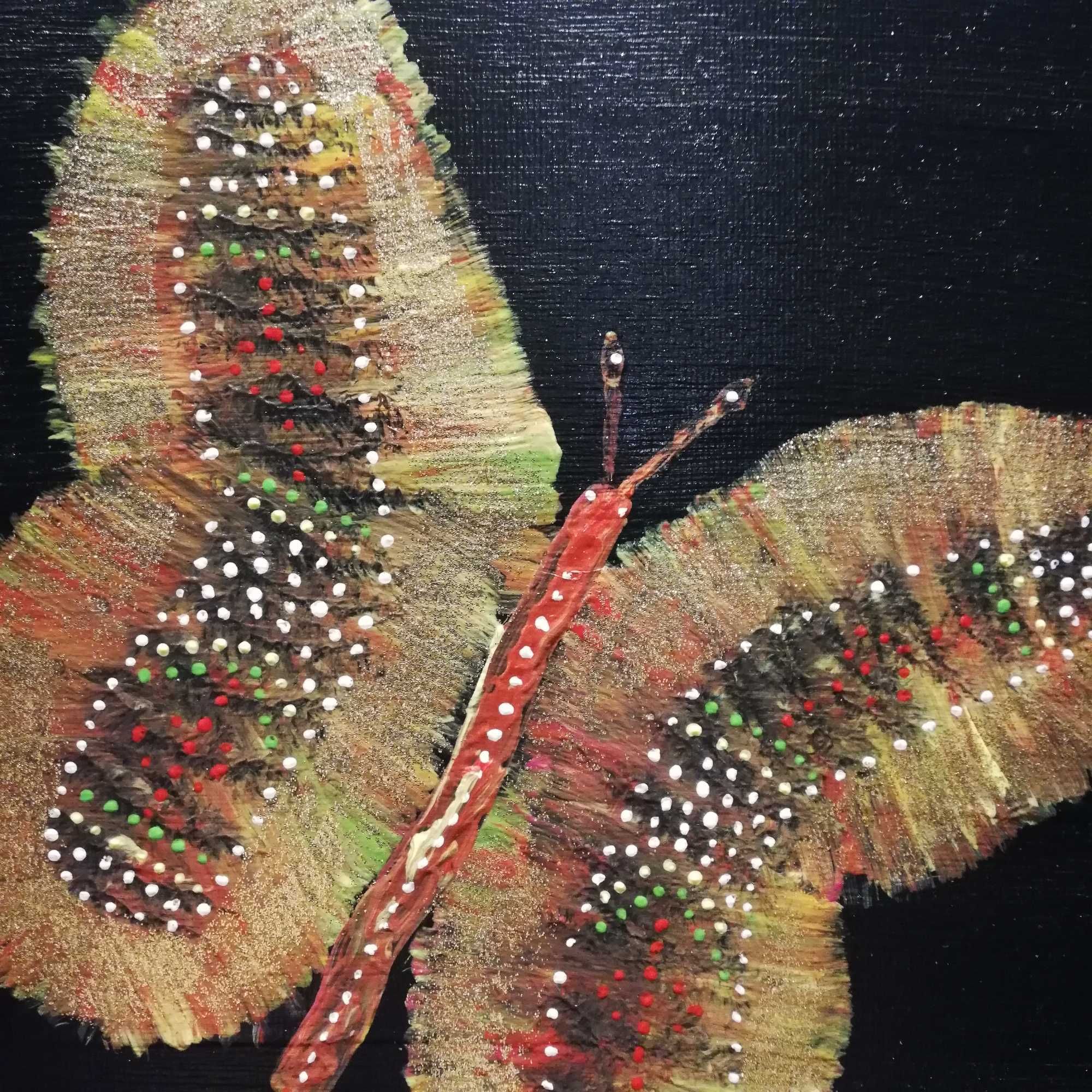 "Motyl" obraz akrylowy