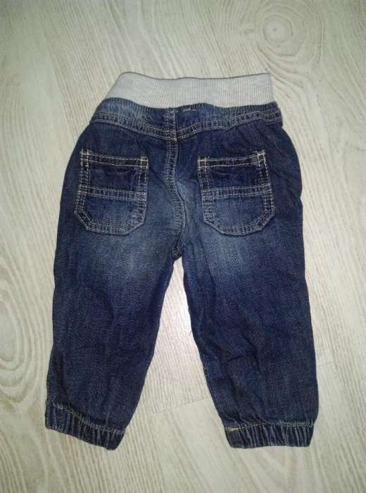 Joggersy spodnie chłopięce jeans F&F rozmiar 74 san bdb na gumce