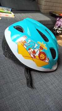 Kask dziecięcy btwin baby blue