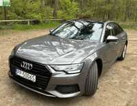 Audi A6 mild hybrid, perfekcyjny stan, pakiet serwisowy, panorama, kamera 360