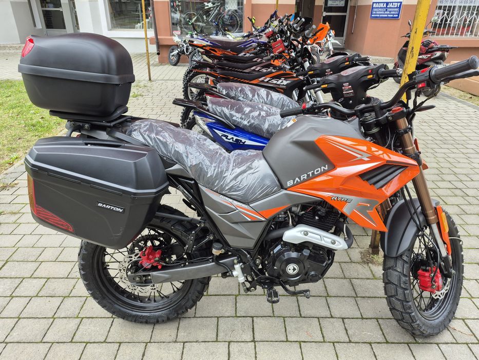 Motocykl Barton Hyper Enduro 125ccm Ostatnie 2 sztuki Rocznik 2025