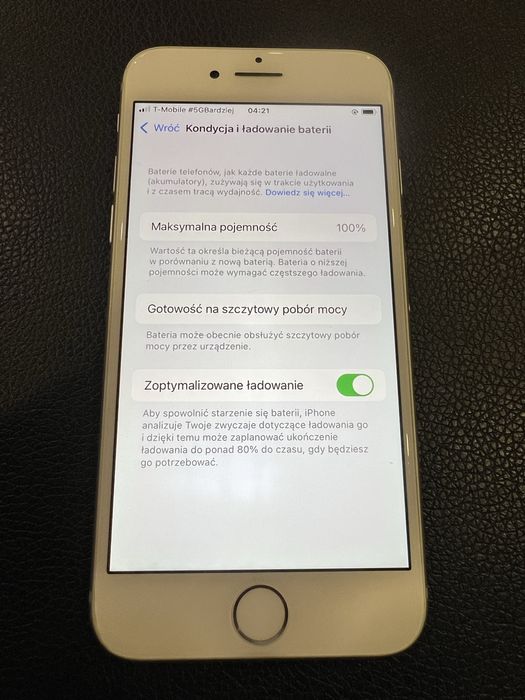 IPhone 8, 100% kondycja.