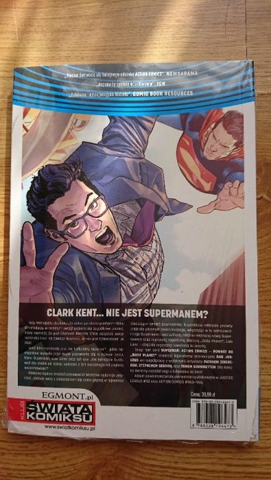 Komiks pt. Odrodzenie Superman Action Comics Powrót do "Daily Planet