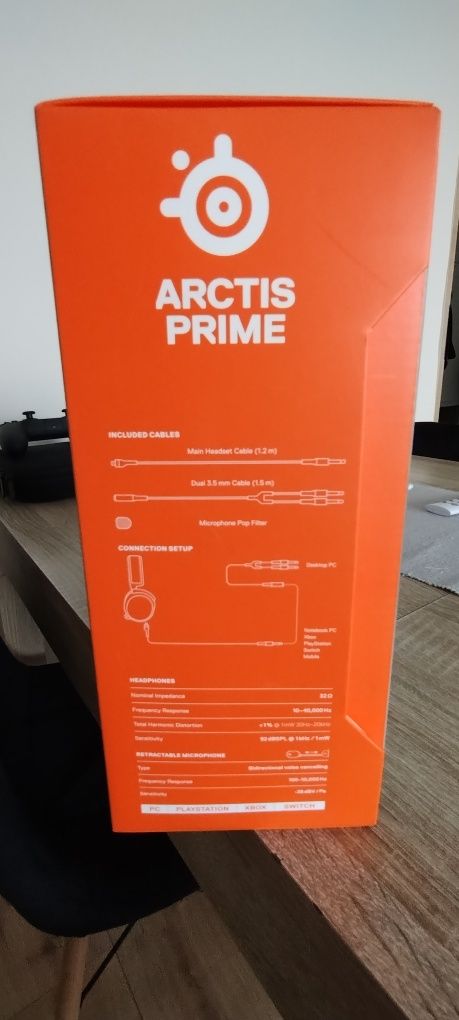Słuchawki steelseries prime