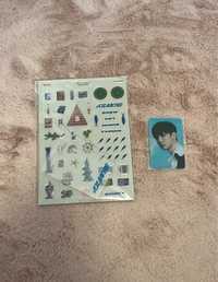 Shinee key atlantis sticker set kpop