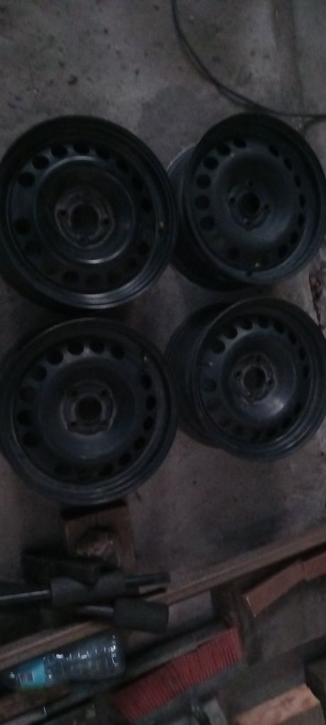 Felgi stalowe 2x 4x100 opel astra g