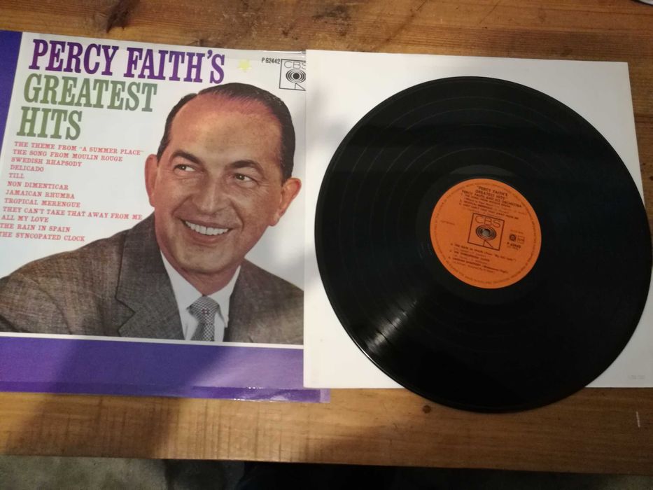 PERCY FAITH - Greatest Hits (Edição ING – 1960) LP