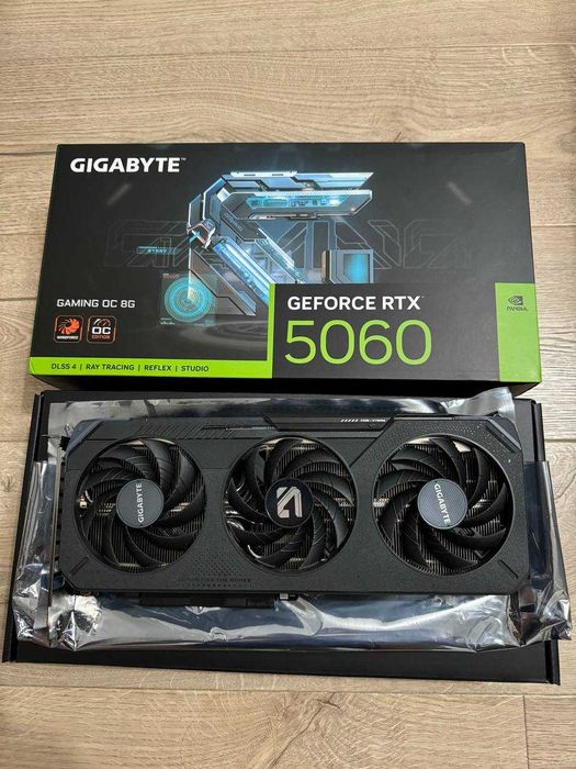 Karta graficzna Gigabyte RTX 5060 Gaming OC 8GB (jak nowa)
