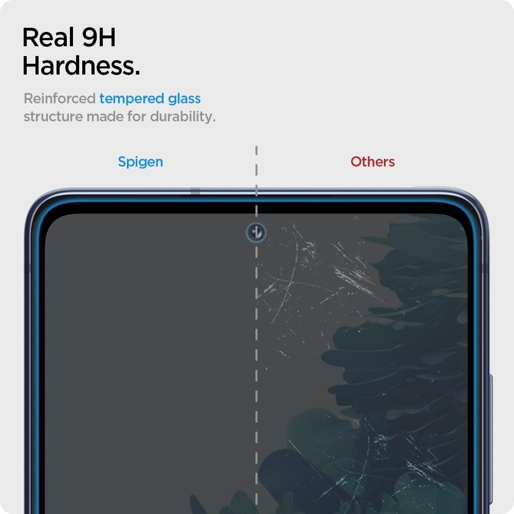 Szkło Hartowane Pełne Spigen Glass Fc Do Samsung Galaxy S20 Fe