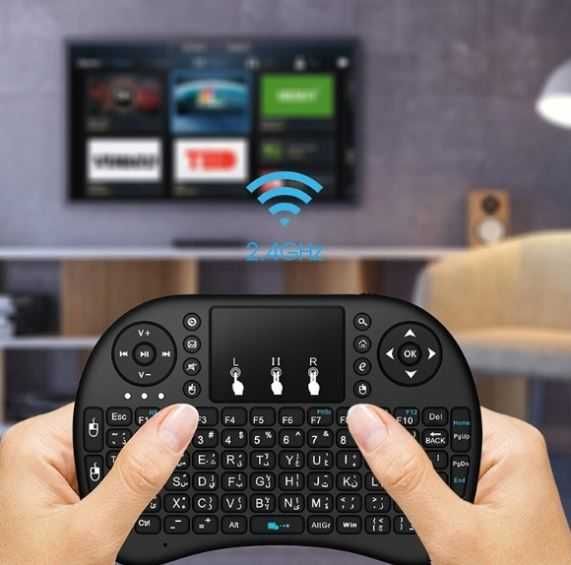 Klawiatura membranowa i8 MINI PLUS Bezprzewodowa Touchpad + Smart TV