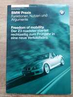 Prospekt BMW Z3 Praxis