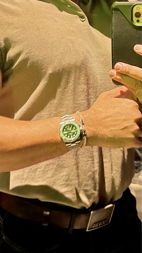 ROLEX Submariner Date Hulk: Aço Oystersteel