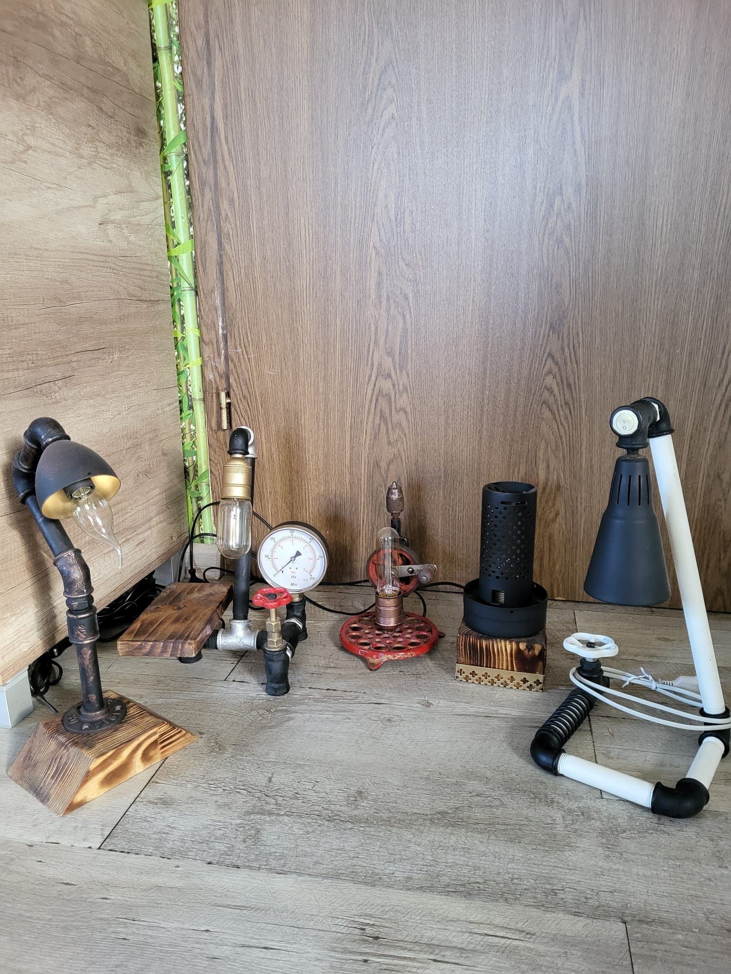 Lampa loft industrialna. Lampka