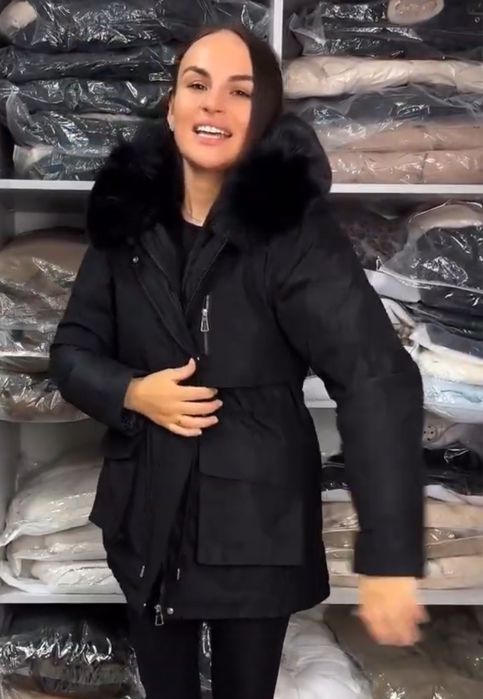 Теплая женская Парка
