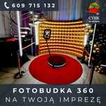 Fotobudka 360 , fontanny iskier,biały miś, o