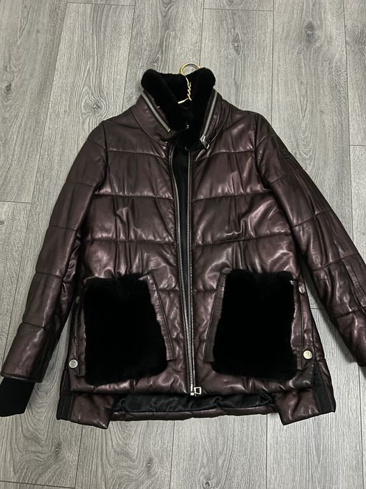 Куртка шкіряна осінь-зима