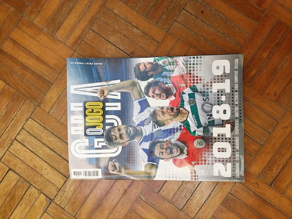 Cadernos A Bola vintage / O Jogo 18/19