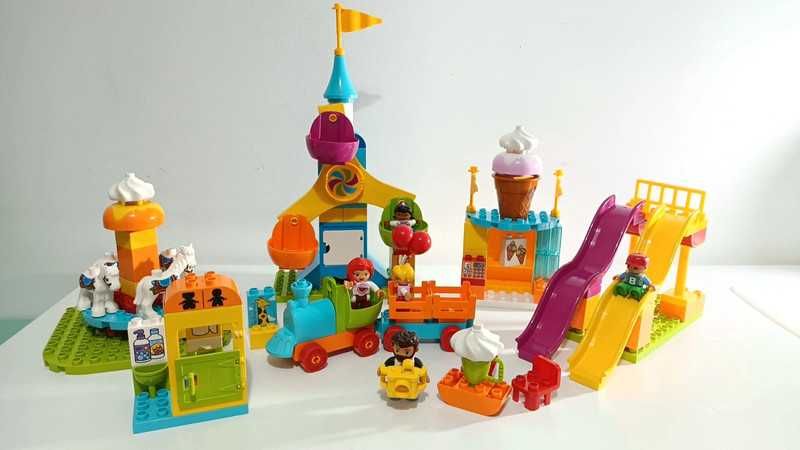 LEGO Duplo 10840 duży plac zabaw wesołe miasteczko jak nowy