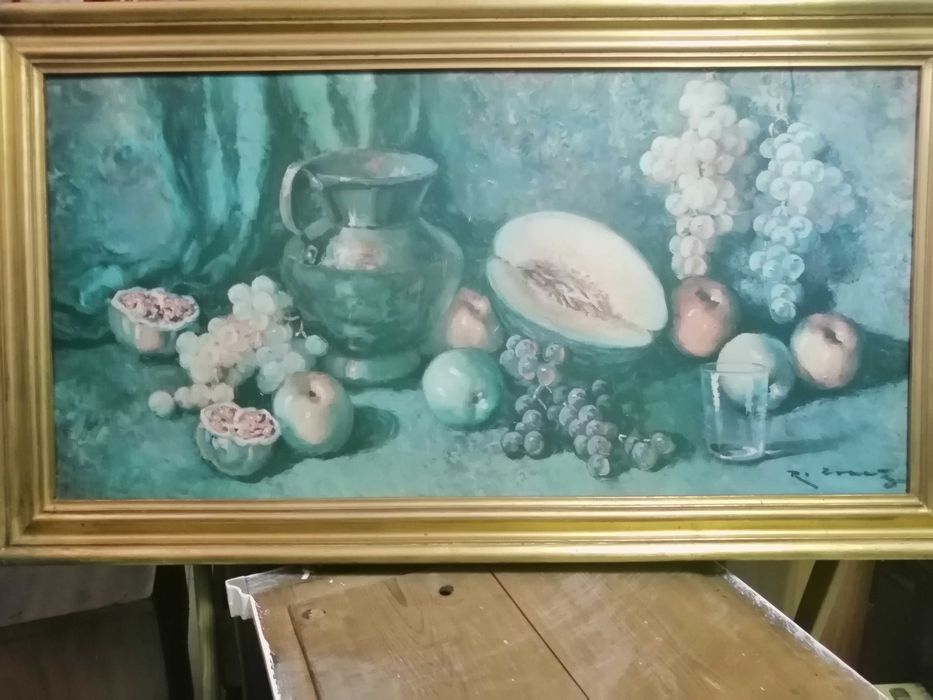 quadro decorativo tema fruta