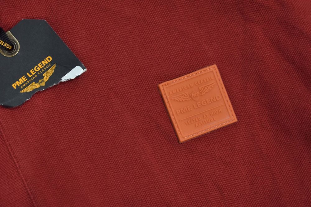 Pme Legend Męska Czerwona Koszulka Polo Xxxl